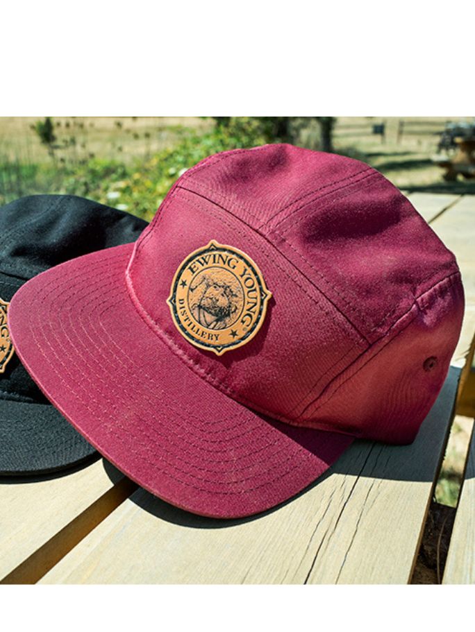 Ewing Young 5 Panel Hat - Berry